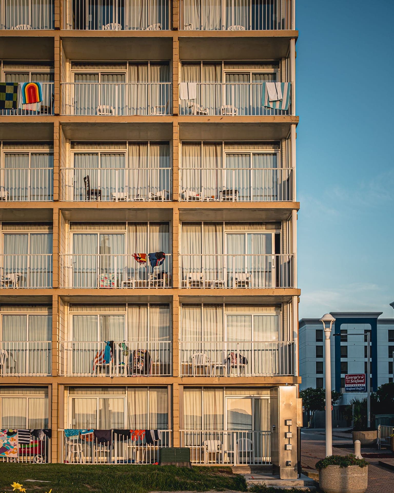 Apartman Balkonlarına Güvenlik Filesi